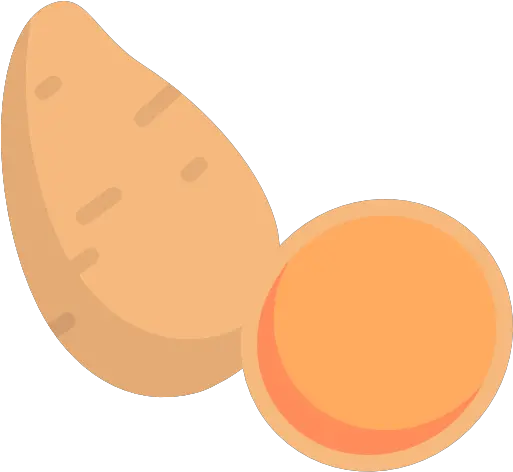  Sweet Potato Free Food Icons Sweet Potato Flat Icon Png Potato Png Transparent