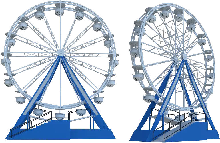  84 Ft Observation Wheel Big Round Ferris Ferris Wheel Png Ferris Wheel Png