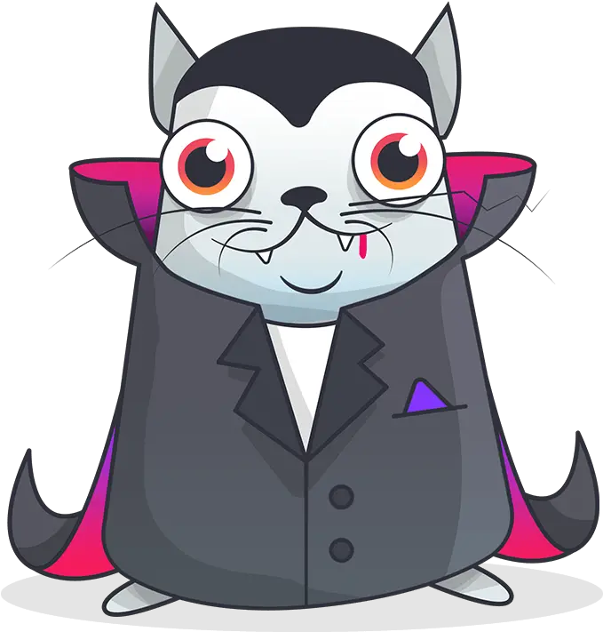  Download Cryptokitty Dracula Vampire Png Fancy Vampire Png