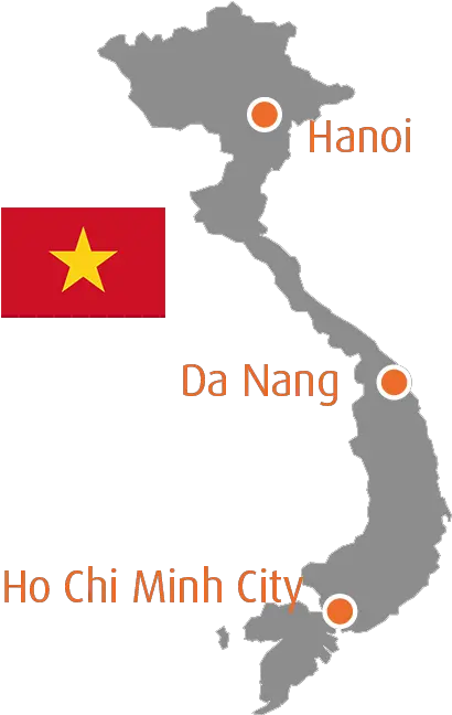  In Vietnam Unicare Atalian Operates Vietnam Danang Map Png Vietnam Png