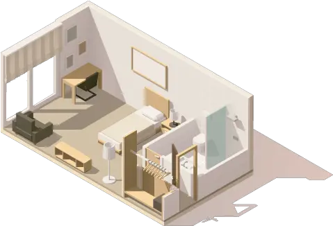  Hotel Room Cost Estimate Demonstration Hotel Guestroom Floor Plan Png Room Png