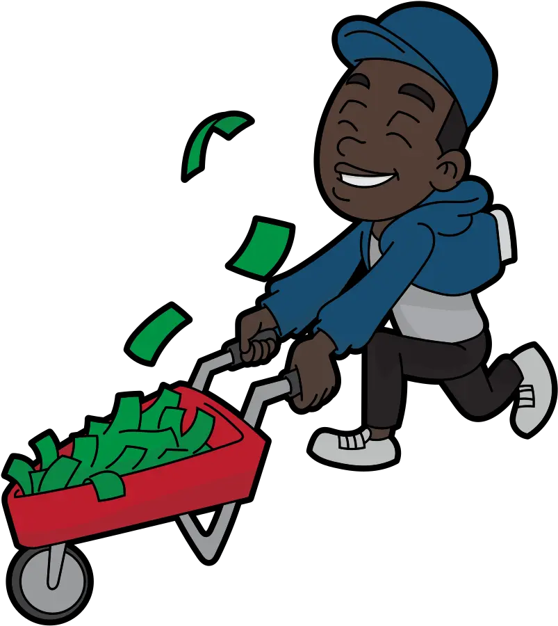  Money Cartoon Png Black Man Mining Money Cartoon Cartoon Cartoon Money Monopoly Man Png