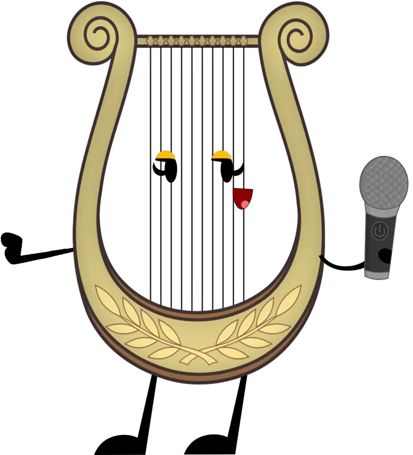  Download Image Melody Star Lyra Clipart Harp Png Image Lyre Clipart Harp Png