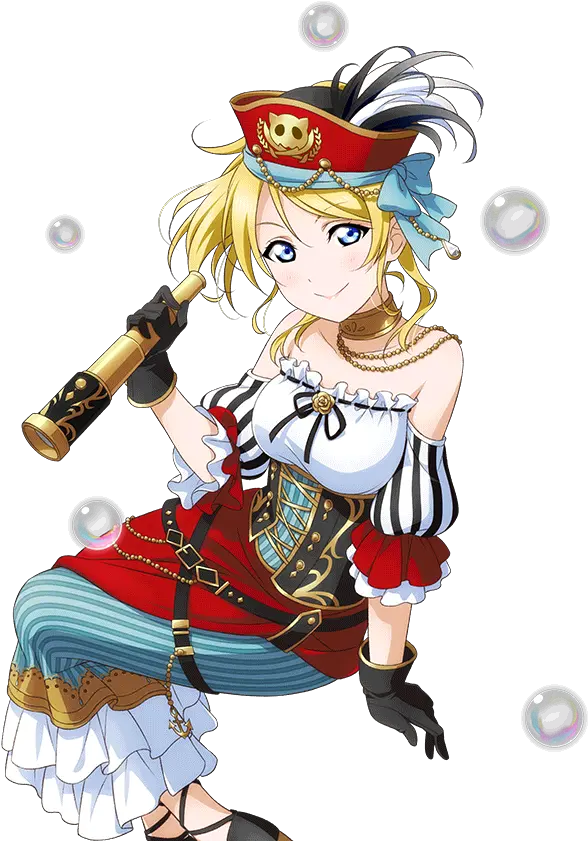  Cards 1268 Eli Ayase Ur Llsif En Love Live Pirates Png Pirate Transparent