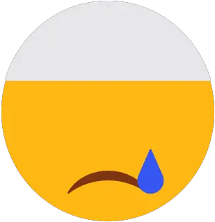  Crying Face Emoji Islam Muslim Circle Png Crying Tears Png