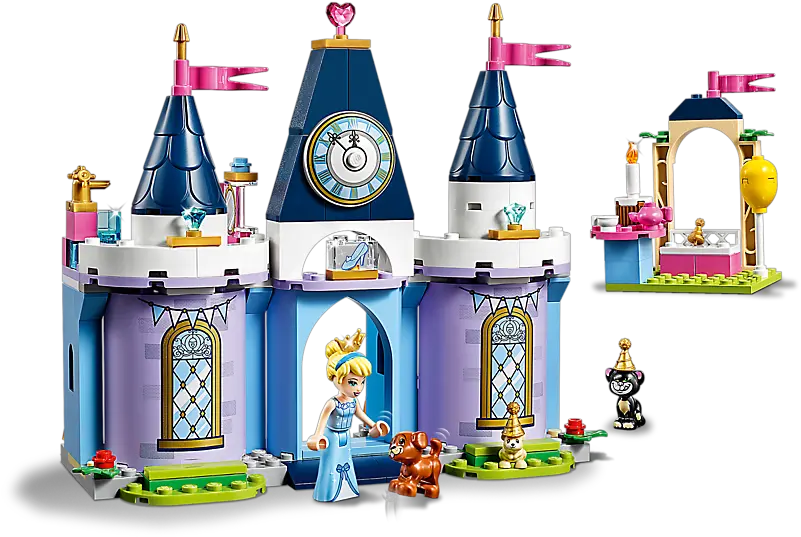  Cinderellau0027s Castle Celebration Kiddiwinks Online Lego Shop Lego Cinderella Castle Celebration Png Cinderella Castle Png