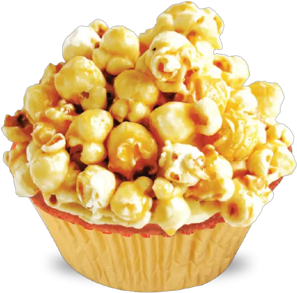  Popcorn Png Transparent 8 Cupcake Decoration With Caramel Popcorn Pop Corn Png