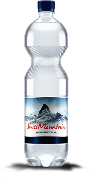  From Snow Through Glacier Rocks Swiss Mountain Water Png Bottle Of Water Png