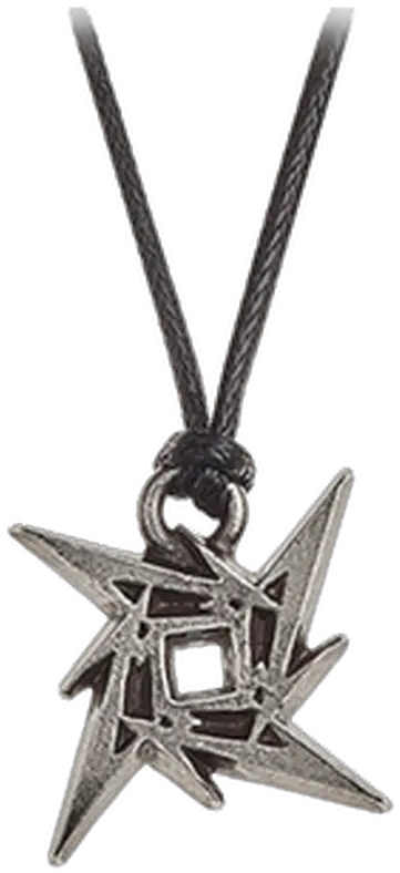  Pp500 Metallica Ninja Star Metallica Necklaces Png Ninja Star Png