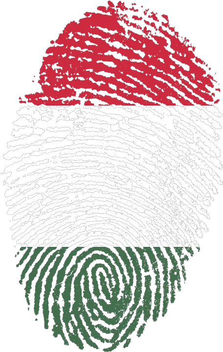  Hungary Flag Fingerprint Free Image On Pixabay Challenges Of Digital India Png Finger Print Png