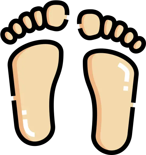  Wash Feet Free Gestures Icons Outline Of Goddess Lakshmi Footprints Png Foot Icon Vector