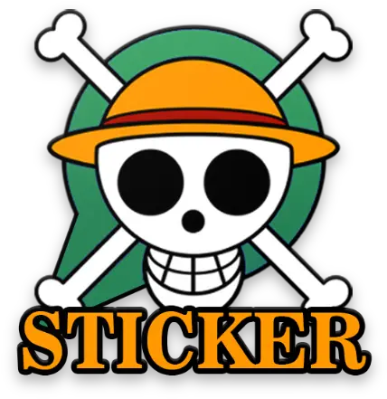  App Insights One Piece Sticker Pack Apptopia One Piece Insignia Png Calavera Icon