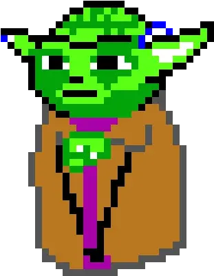  Yoda Pixel Art Maker Martial Arts Fighter Pixel Art Png Yoda Png