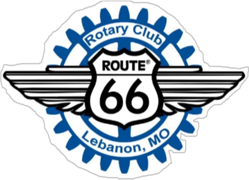  Rotary Route 66 5k Run Lebanon Mo 5k Running Route 66 Association Hall Of Fame Museum Png Route 66 Logo