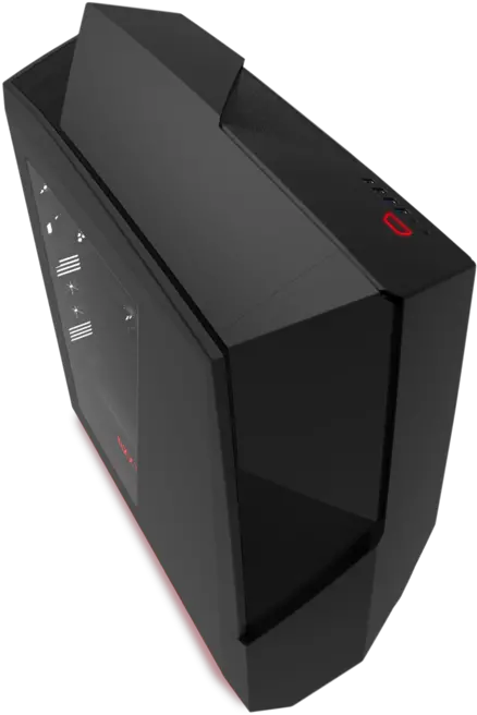  Nzxt Noctis 450 Black And Red Nzxt Concepts N450 Png Noctis Png