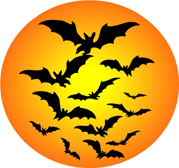  Bat Moon Png Background Image Arts Halloween Clip Art Moon Silhouette Png