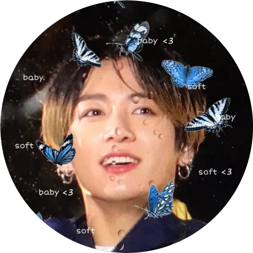  Reqs Closed Cute Headers For Twitter Jungkook Milkweed Butterflies Png Bts Icon