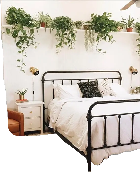  Cute Cute Rooms With Plants Png Bedroom Png