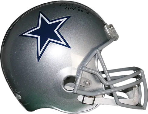  Bob Lilly Autographed Dallas Cowboys Revolution Helmets Png Cowboys Helmet Png