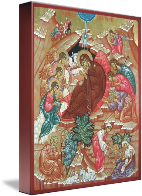  Nativity Fictional Character Png Nativity Of The Theotokos Icon