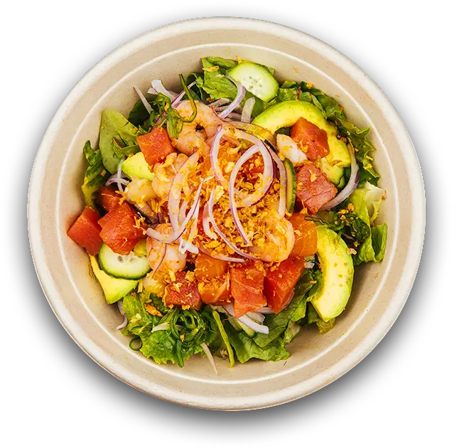  Regular Poke Bowl Garden Salad Png Bowl Of Rice Icon