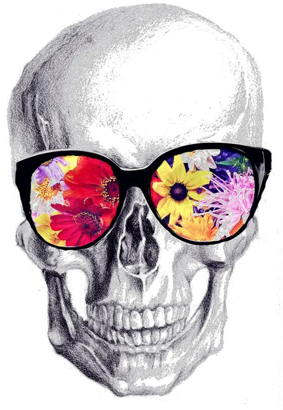  Art Drawing Skull Download Free Image Skull With Glasses Drawing Png Calavera Png