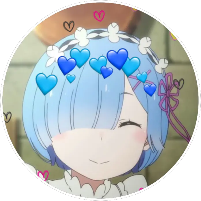  Rezerorem Icon De Image Happy Png Rem Re Zero Icon