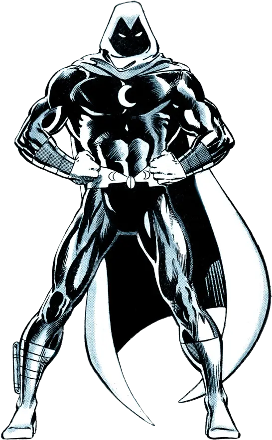  Moon Knight Png Transparent Classic Moon Knight Marvel Nightwing Png