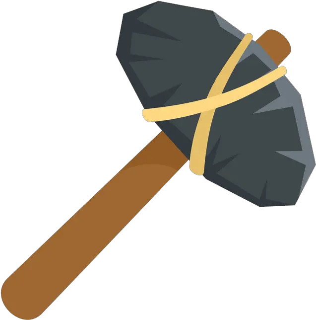  Old Stone Hammer Icon Png Transparent Stone Hammer Icon Hammer Icon Transparent