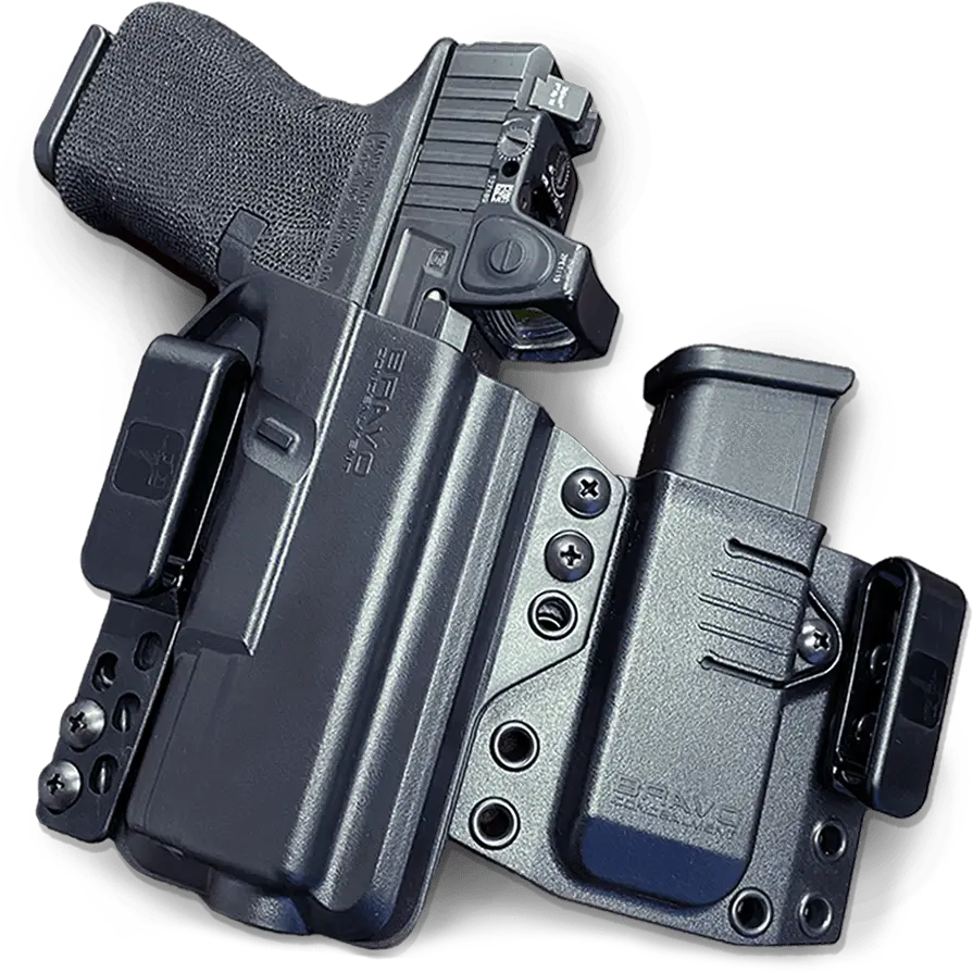  Glock 19 Iwb Gun Holster Bravo Concealment Torsion Png Glock Png