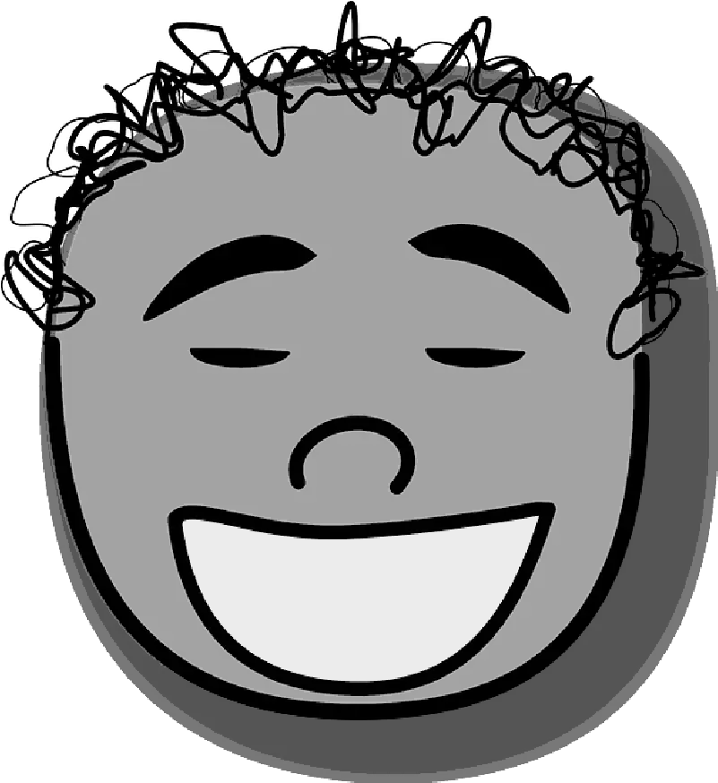  Download Avatar Curly Face Happy Angry Face Clipart Png Laughing Face Emoji Transparent