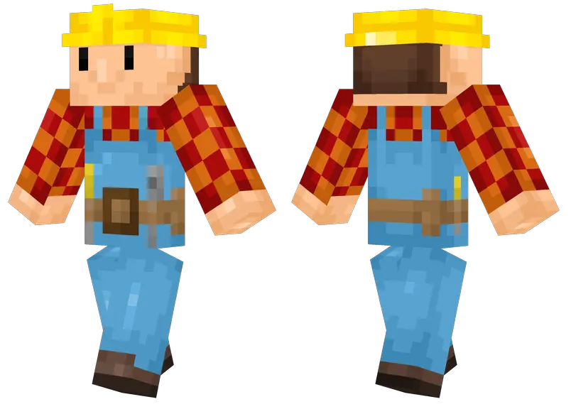  Minecraft Fnaf The Puppet Minecraft Bob The Builder Skin Png Bob The Builder Png