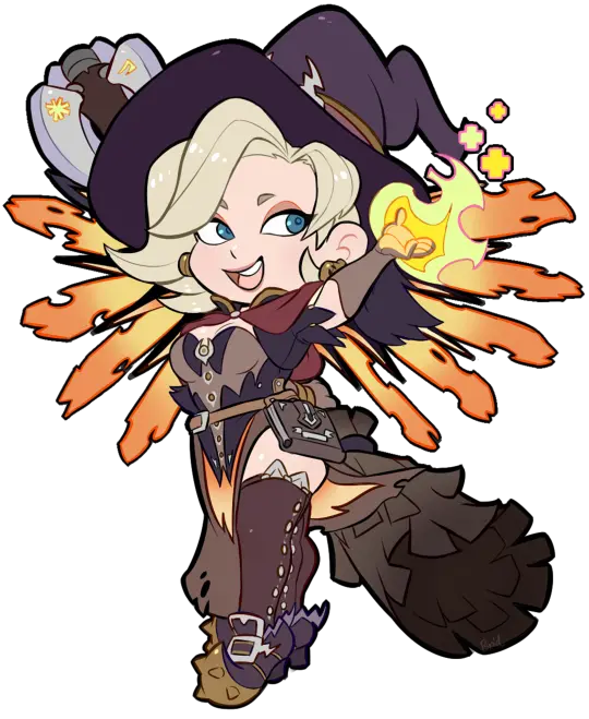  Witch Mercy The Official Website Of S6 Team Mercy Witch Transparent Png Mercy Transparent