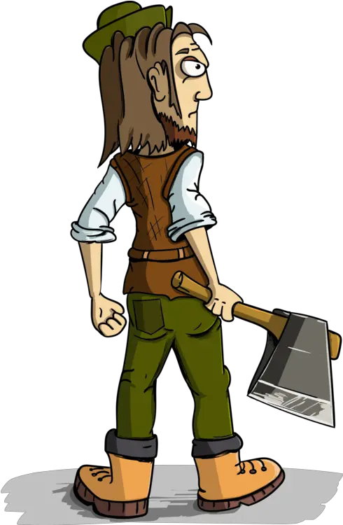  Ax Clipart Lumberjack Axe Cartoon Logger Png Transparent Logger Png Ax Png