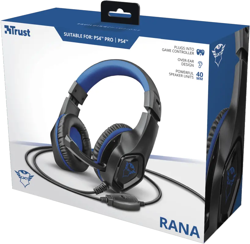  Trustcom Media Search 23309 Trust Gxt404g Rana Headset For Xbox One Png Ps4 Pro Png