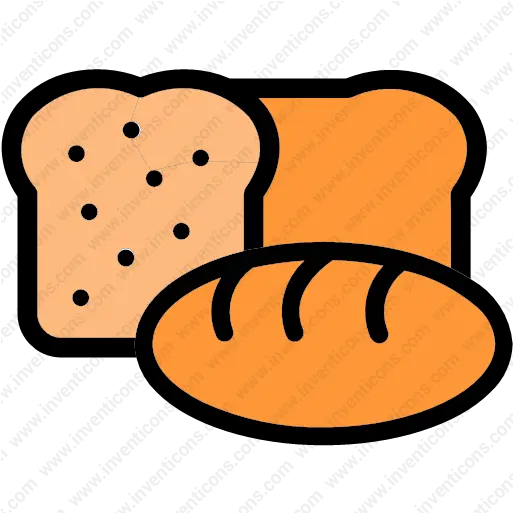  Download Bread Vector Icon Inventicons Stale Png Bread Loaf Icon