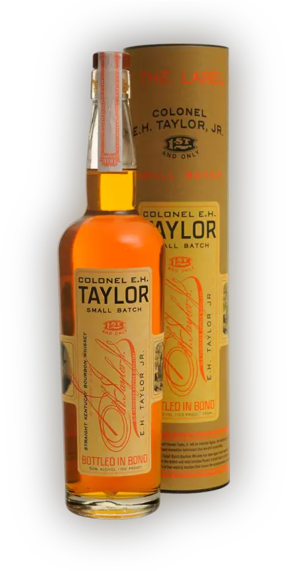  Eh Taylor Colonel Eh Taylor Straight Rye Whiskey Png Whiskey Bottle Png