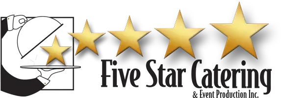  Five Star Catering U0026 Events Ontario Corporate Five Star Event Logo Png Five Stars Transparent