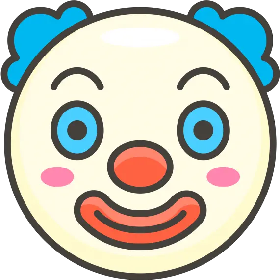  Clown Face Emoji Png Transparent Freepngimagecom Clown Face Png Clown Nose Png