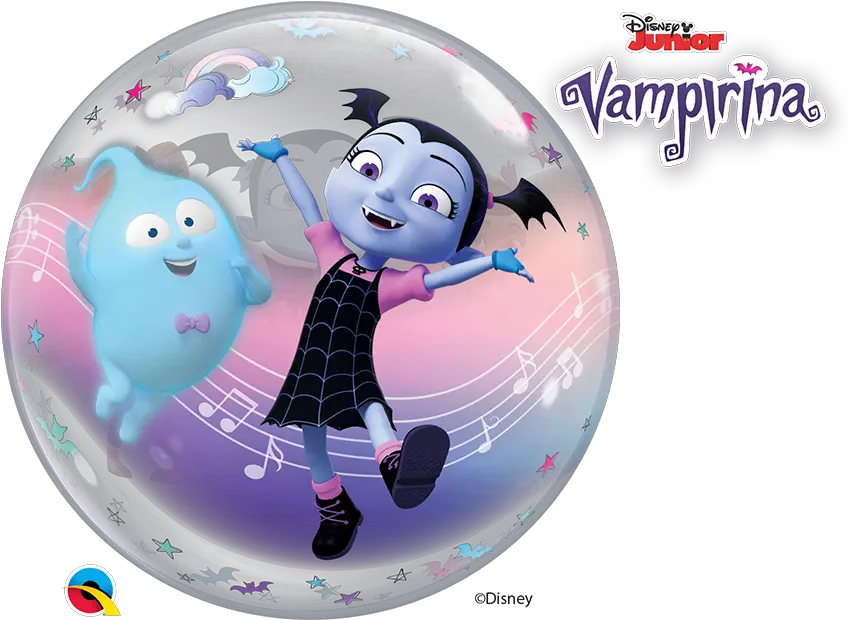  Balão Bubble 22u201d56cm U201d Disney Vampirina U201c U2013 Animagias Disney Junior Png Vampirina Png