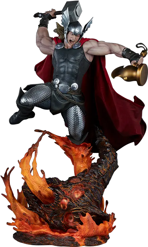  Marvel Thor Premium Formattm Figure By Sideshow Sideshow Collectibles Png Thor Comic Png