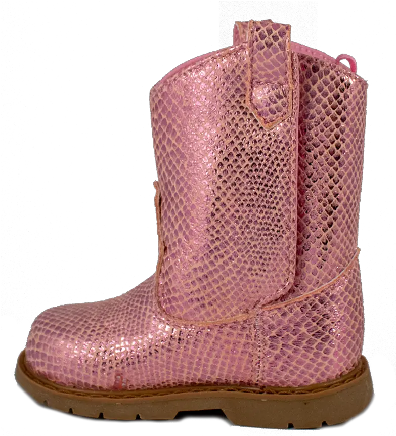  Pink Sparkle Pu Tall Western Boot Snow Boot Png Sparkle Background Png