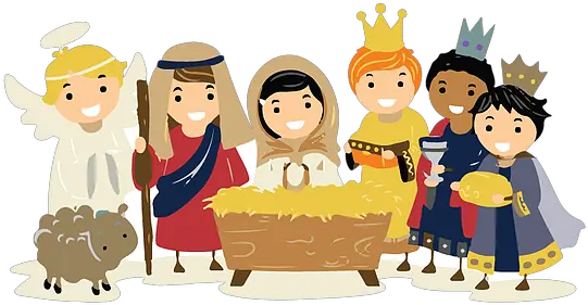  Christmas Pageant Ccspp Nativity Kids Clipart Png Nativity Png