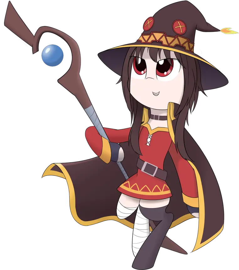  2455306 Safe Artistkaukanghong Earth Pony Pony Anime Fictional Character Png Megumin Png