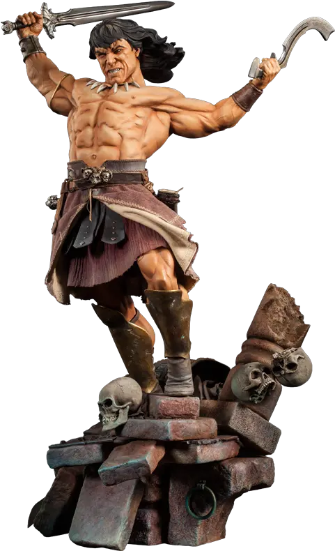  Rage Of The Sculpture Of Conan Png Conan The Barbarian Logo