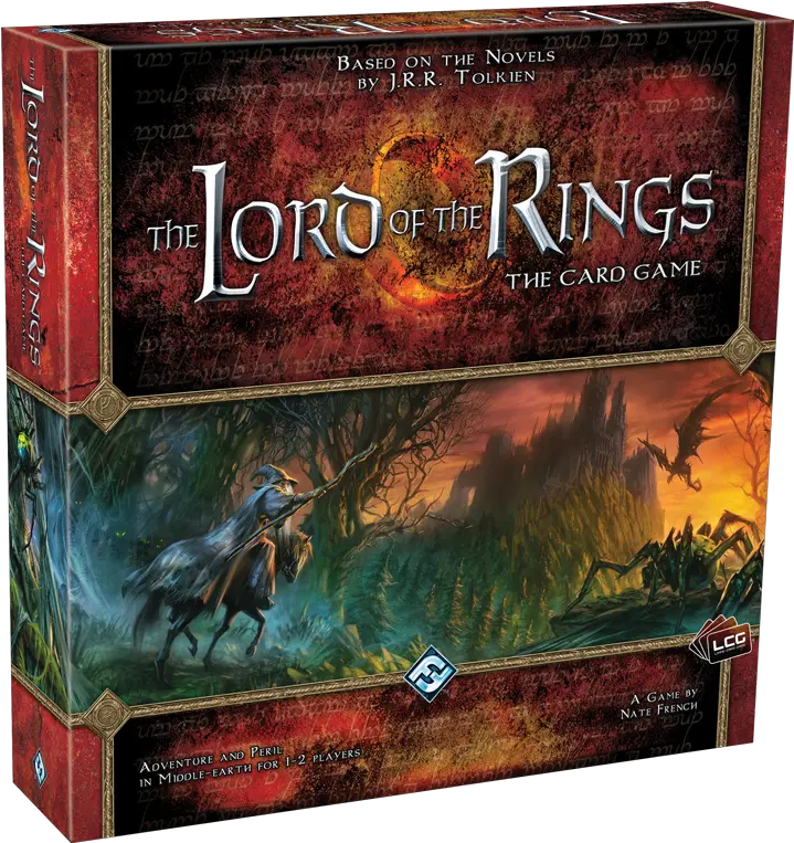  Lord Of The Rings Card Game Lotr Card Game Art Png Lord Of The Ring Logo