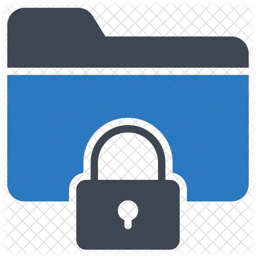  Free Lock Folder Icon Of Glyph Style Available In Svg Png Secure Folder Black Icon Folder With Lock Icon