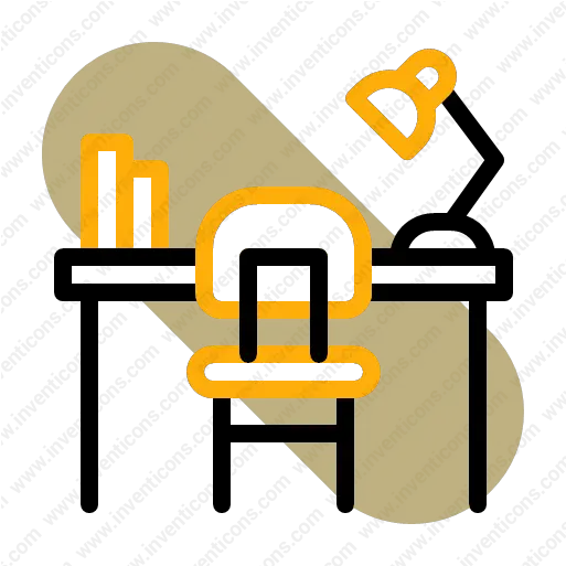  Download Desk Vector Icon Inventicons Simple Easy Museum Drawing Png Student At Desk Icon