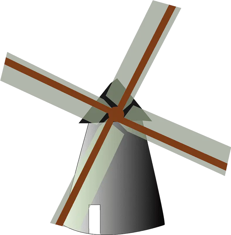  Windmill Clipart 2d Windmill Png Dutch Windmill Icon