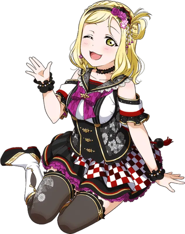  School Idol Tomodachi Mari Ohara Png Mari Ohara Transparent